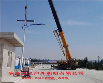 太陽能路燈項(xiàng)目-山西運(yùn)城路燈