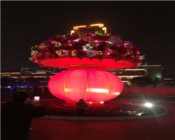 陜西西安蓮湖區2019年元旦、春節亮化工程案例