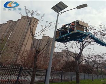 內蒙古博思格西安工廠內路燈改造項目工程