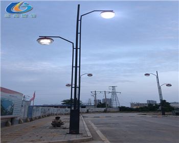 內蒙古洛川蘋果文化工業園路燈改造項目